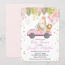 Recherche de safari baby shower invitations Floral