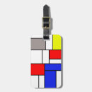 Recherche de mondrian bagages étiquettes Géométrique