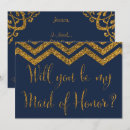 Zoek naar vriendin uitnodigingen Maid of honor