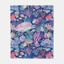 Zoek naar schildpadden dekens Kleurrijk