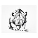Recherche de rhinocéros art Animal