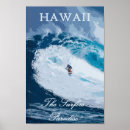 Recherche de vintage surfer posters Hawaii