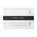 Recherche de minimaliste bandeaux de faire part Élégant