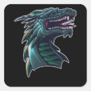 Recherche de tête de dragon autocollants Donjons et dragons