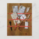 Recherche de trompe oeil cartes postales Quill