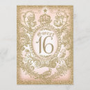 Recherche de princess 16ans anniversaire invitations Conte de fées