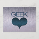 Recherche de amour geek cartes postales Coeur