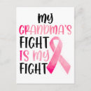 Recherche de lutte cartes postales Sensibilisation au cancer
