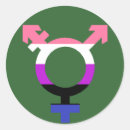 Recherche de symbole de genre autocollants Lgbt