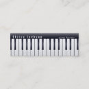 Recherche de note musicale cartes visite Pour elle