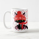 Recherche de chat de tricot tasses Noël