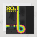 Recherche de les années 80 invitations Bande