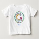 Recherche de lettre m bébé tshirts Baby girl