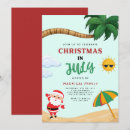 Recherche de juillet noël invitations Noël en été