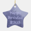 Recherche de joyeux anniversaire jésus ornements De
