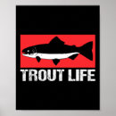 Zoek naar forel posters Aas