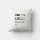 Recherche de rock and roll coussins Musique