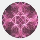 Recherche de fractale stickers autocollants Rose