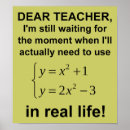 Zoek naar wiskunde leraren posters School