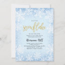 Recherche de a little snowflake baby shower invitations Flocon de neige