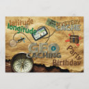 Recherche de geocache cartes postales Chasse au trésor