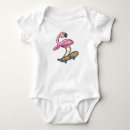 Recherche de flamant bébé vêtements Drôle