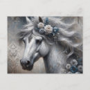 Recherche de cheval mystique cartes postales Animal