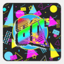 Recherche de années 1980 autocollants Coloré