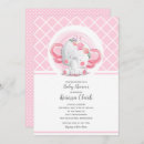 Recherche de elephant baby shower fille invitations Safari