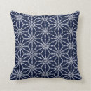 Recherche de asanoha coussins Bleu marine