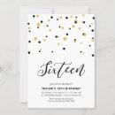 Recherche de 16 ans invitations Simple