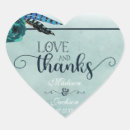 Recherche de remerciement mariage autocollants Amour et remerciements