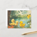 Zoek naar eendjes briefkaarten Schattig