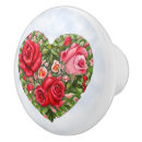 Recherche de saint valentin boutons et poignées de porte Rouge