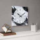 Recherche de chiffres noirs horloges Blanc