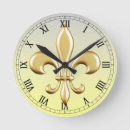 Recherche de fleur de lis horloges Français