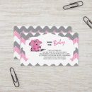 Zoek naar baby shower meisje visitekaartjes Mother to be