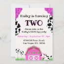 Recherche de vache rose invitations Noir et blanc