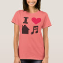 Recherche de house tshirts Musique