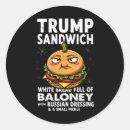 Recherche de sandwich autocollants Politique
