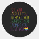 Recherche de respecte autocollants Lgbtq