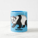 Recherche de de panda tasses Illustration
