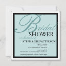 Recherche de aqua bridal shower invitations Mariée