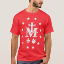 Recherche de médaille miraculeuse tshirts Christianisme