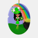 Recherche de leprechaun ornements Arc en ciel