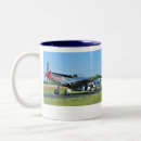 Recherche de p 51 mustang tasses Militaire