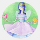 Recherche de ange doux autocollants Illustration