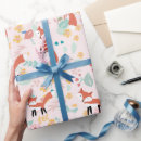 Recherche de renard mignon papier cadeau Floral