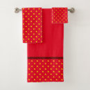 Recherche de point de polka de rayure Rouge