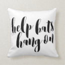 Zoek naar hangen kussens Typografie